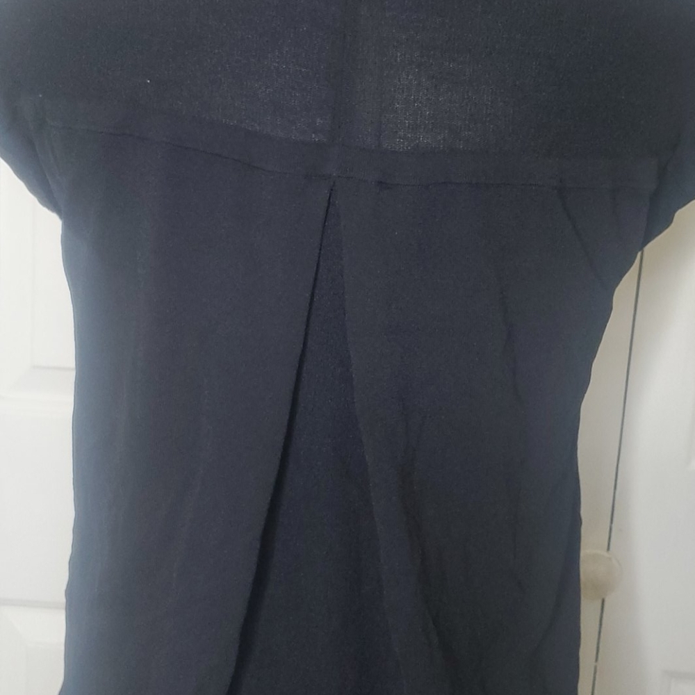 NIKE Black Short Sleeve Blouse Size S - Picture 5 of 7